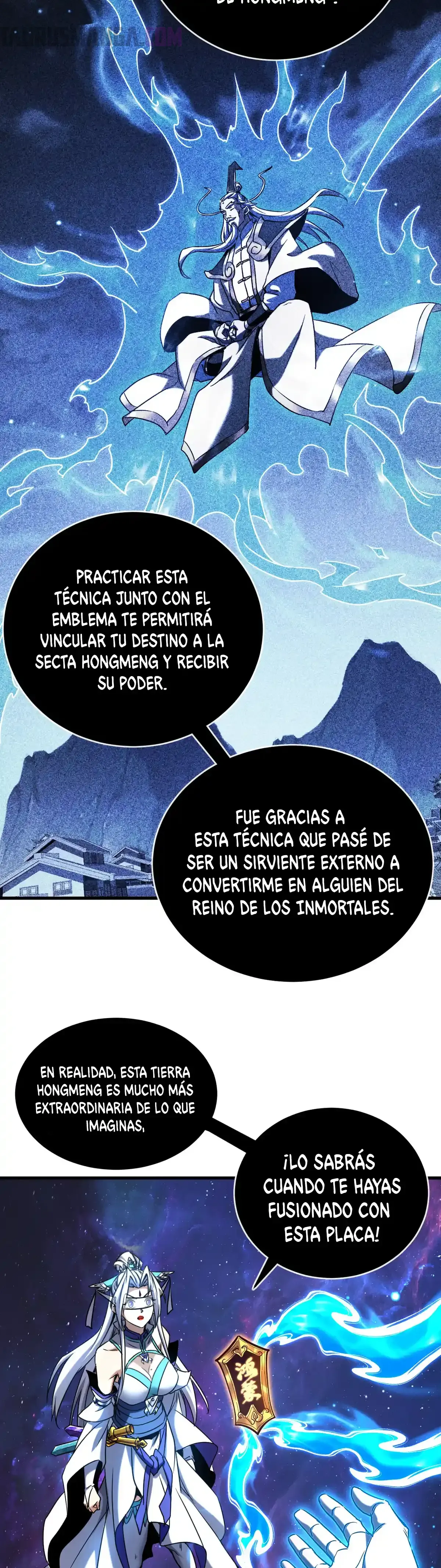 ¡Mientras mis discípulos se matan entrenando, yo me relajo! Capítulo 127 en Línea - página 18