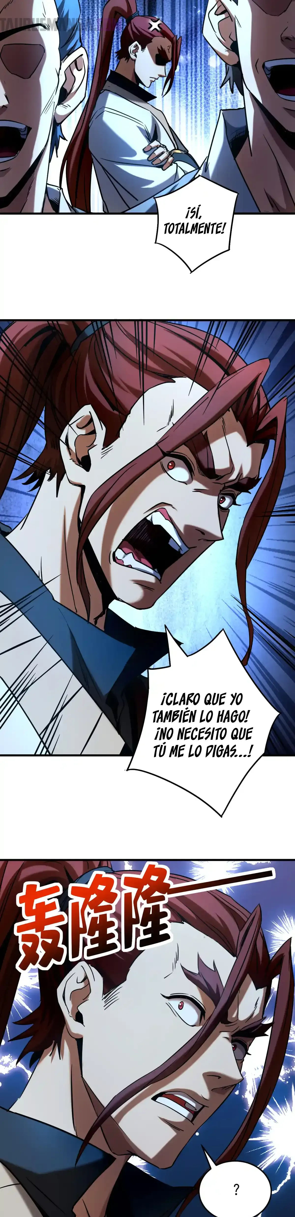 ¡Mientras mis discípulos se matan entrenando, yo me relajo! Capítulo 130 en Línea - página 6