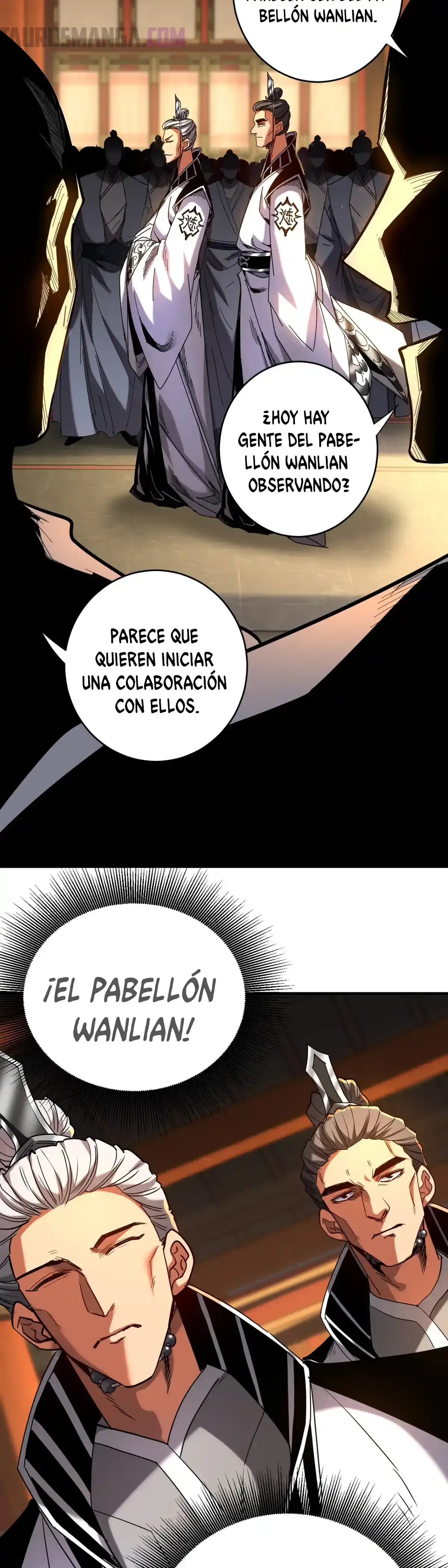 ¡Mientras mis discípulos se matan entrenando, yo me relajo! Capítulo 130 en Línea - página 16