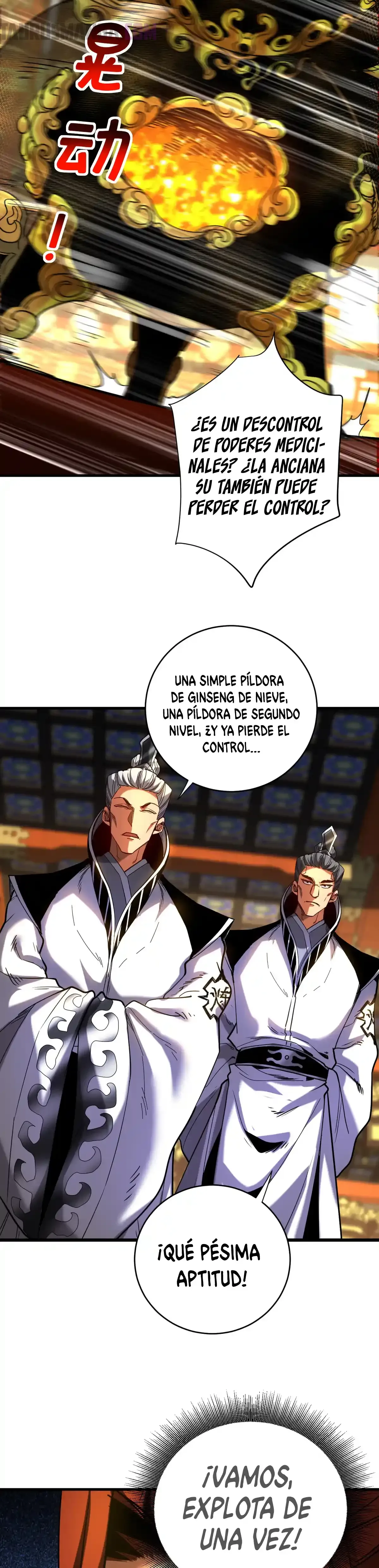 ¡Mientras mis discípulos se matan entrenando, yo me relajo! Capítulo 131 en Línea - página 8