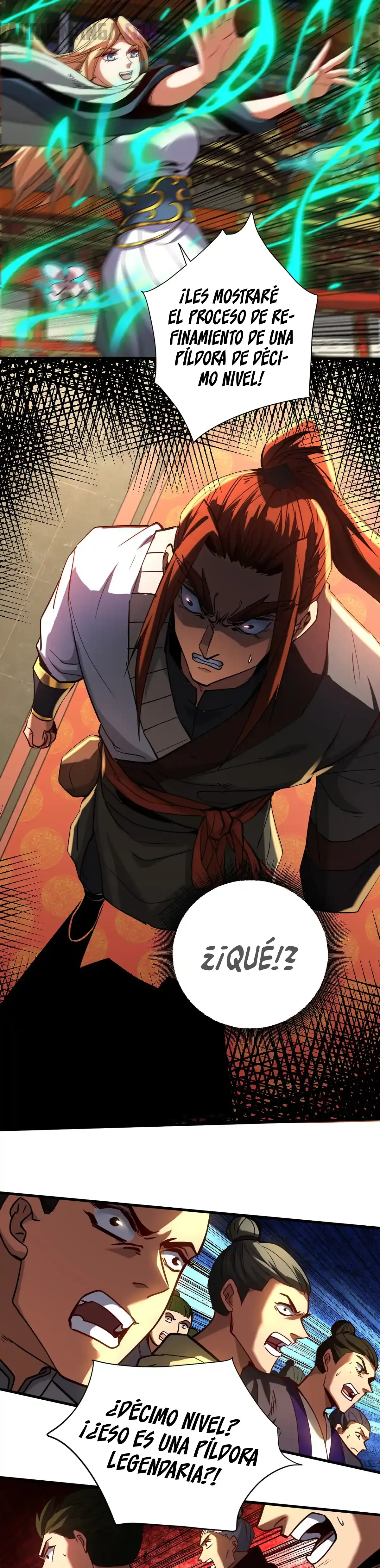 ¡Mientras mis discípulos se matan entrenando, yo me relajo! Capítulo 131 en Línea - página 11