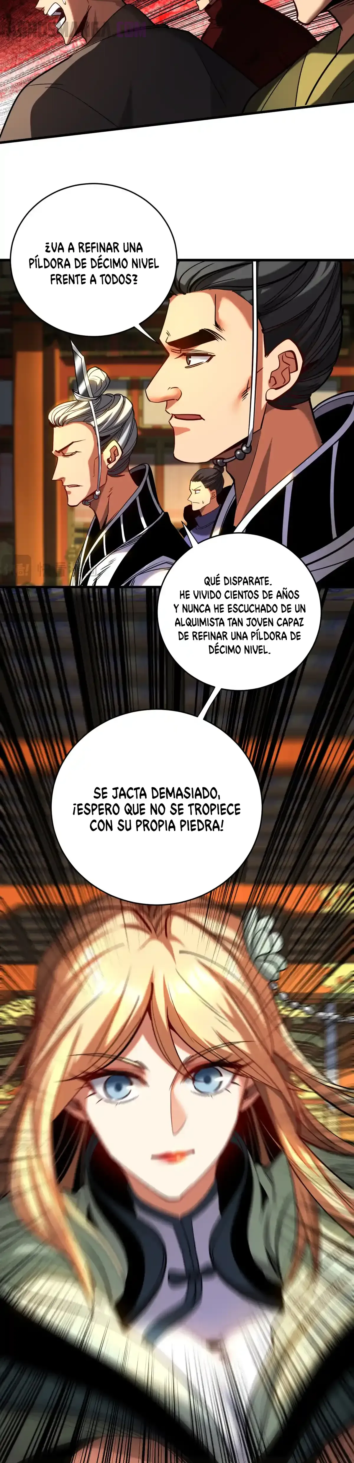 ¡Mientras mis discípulos se matan entrenando, yo me relajo! Capítulo 131 en Línea - página 12
