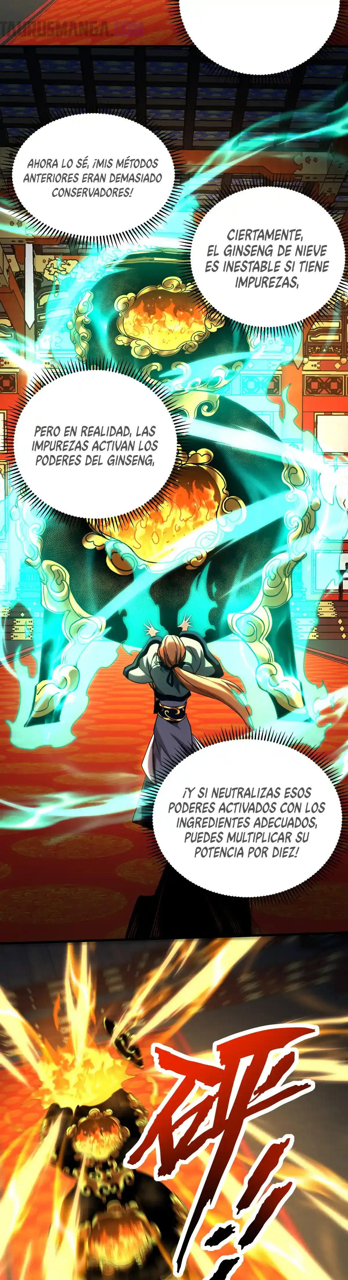 ¡Mientras mis discípulos se matan entrenando, yo me relajo! Capítulo 131 en Línea - página 14