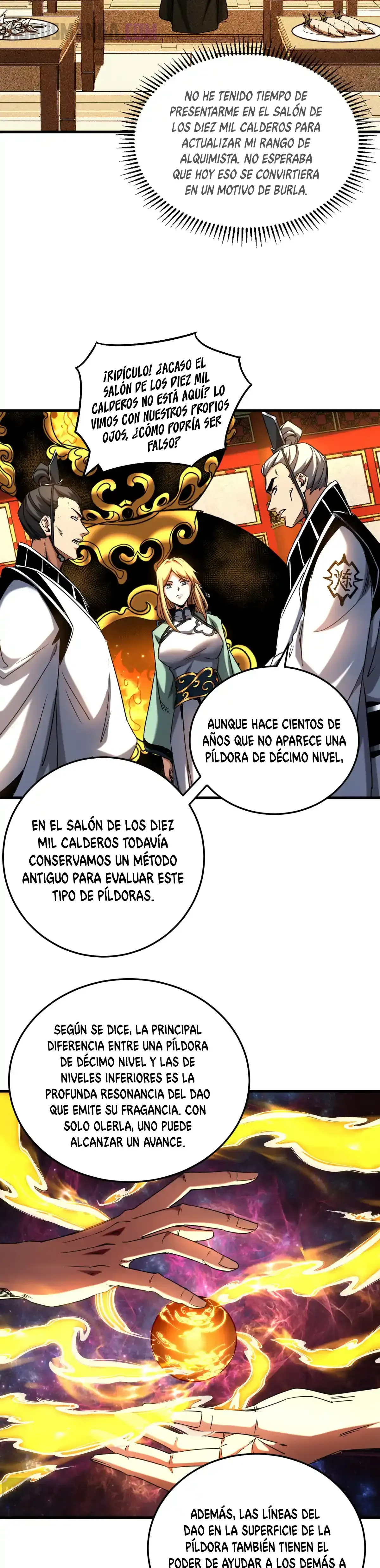¡Mientras mis discípulos se matan entrenando, yo me relajo! Capítulo 132 en Línea - página 8