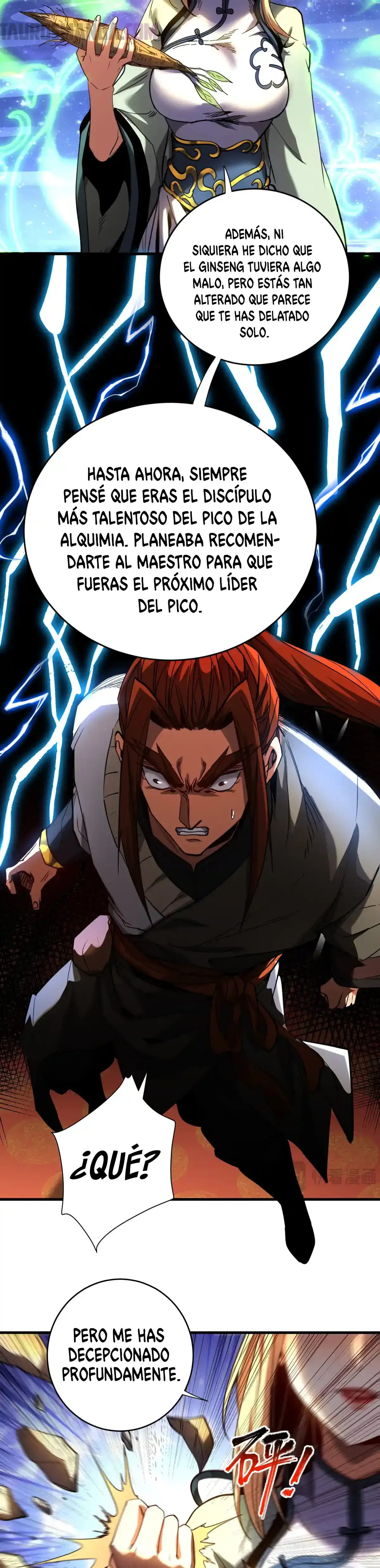 ¡Mientras mis discípulos se matan entrenando, yo me relajo! Capítulo 132 en Línea - página 13
