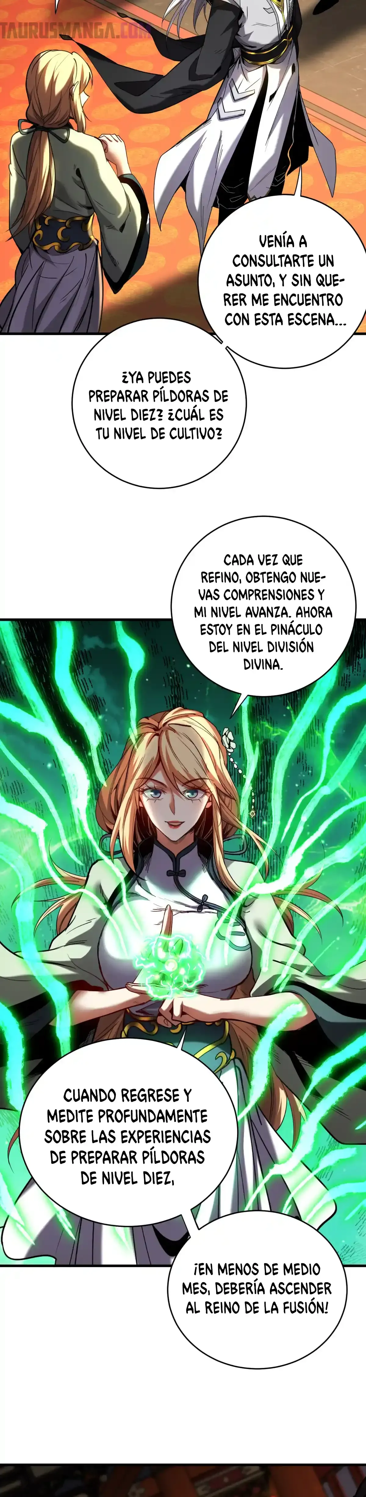 ¡Mientras mis discípulos se matan entrenando, yo me relajo! Capítulo 133 en Línea - página 7