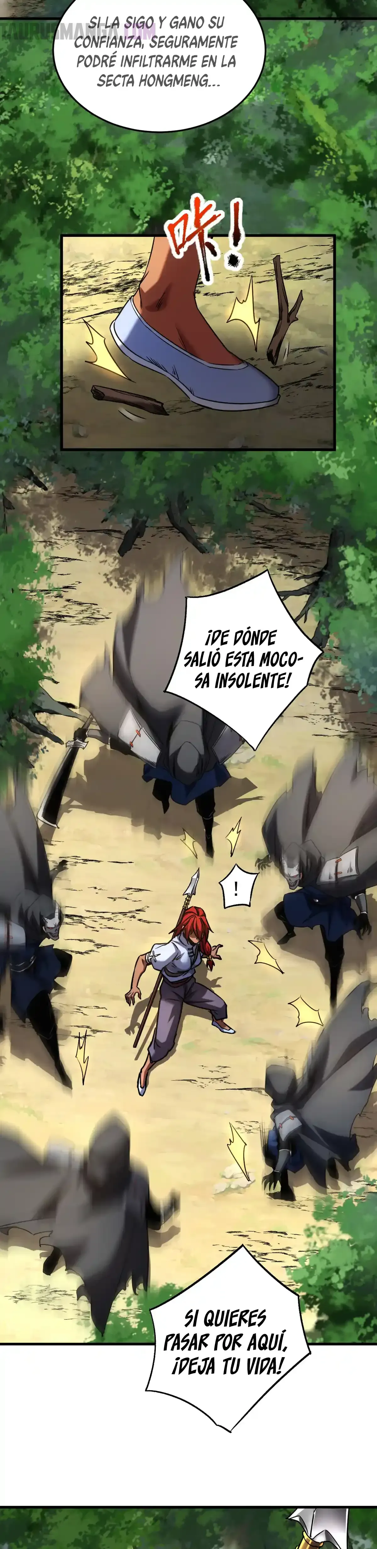 ¡Mientras mis discípulos se matan entrenando, yo me relajo! Capítulo 134 en Línea - página 8