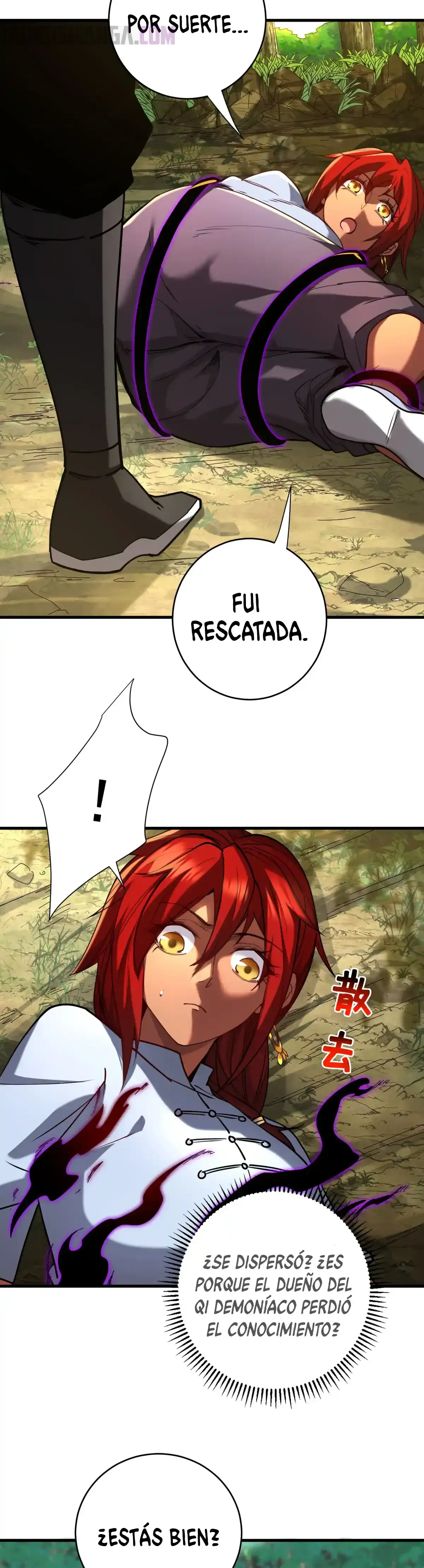 ¡Mientras mis discípulos se matan entrenando, yo me relajo! Capítulo 134 en Línea - página 15