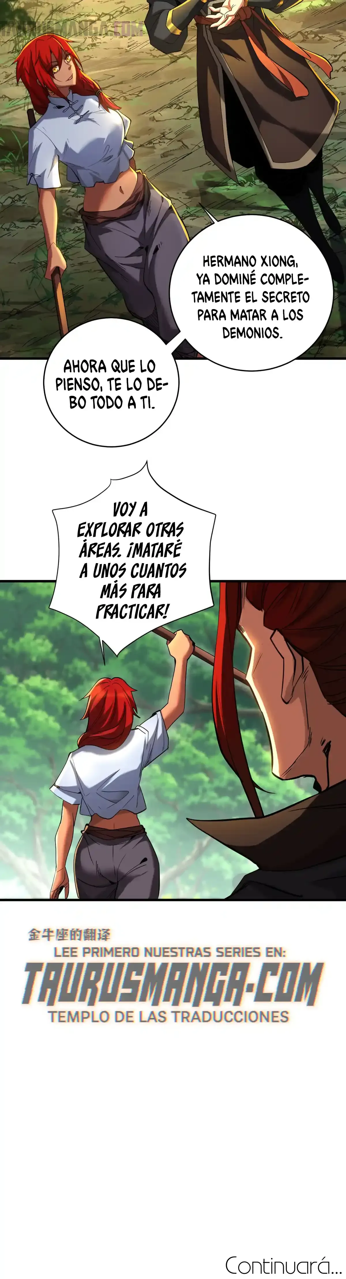¡Mientras mis discípulos se matan entrenando, yo me relajo! Capítulo 134 en Línea - página 20