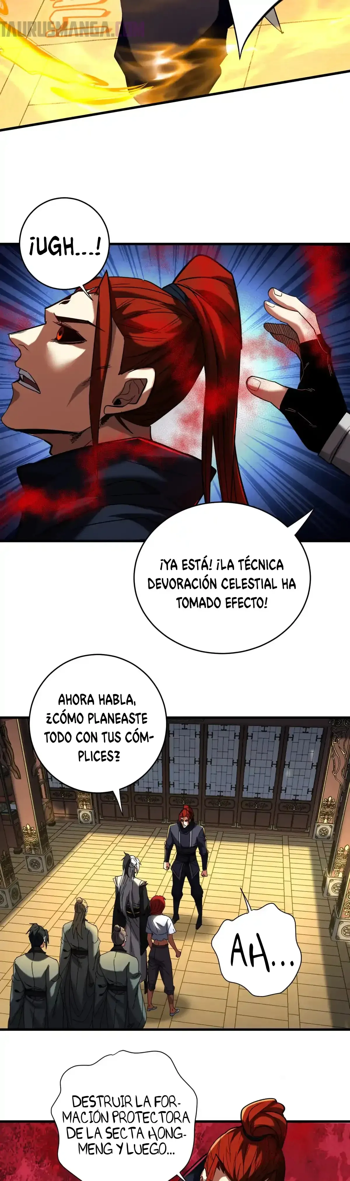 ¡Mientras mis discípulos se matan entrenando, yo me relajo! Capítulo 136 en Línea - página 17