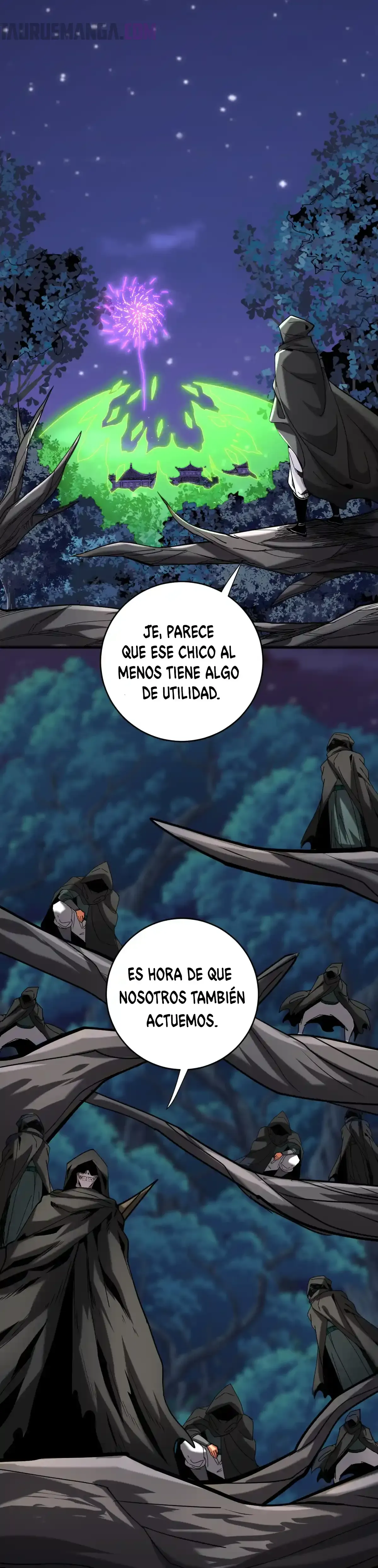 ¡Mientras mis discípulos se matan entrenando, yo me relajo! Capítulo 137 en Línea - página 5