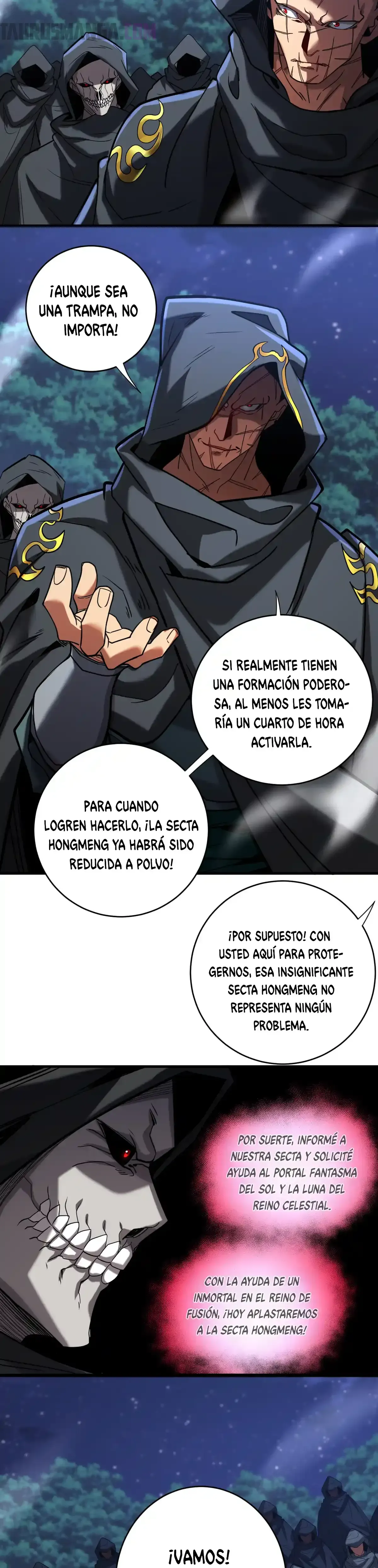 ¡Mientras mis discípulos se matan entrenando, yo me relajo! Capítulo 137 en Línea - página 7
