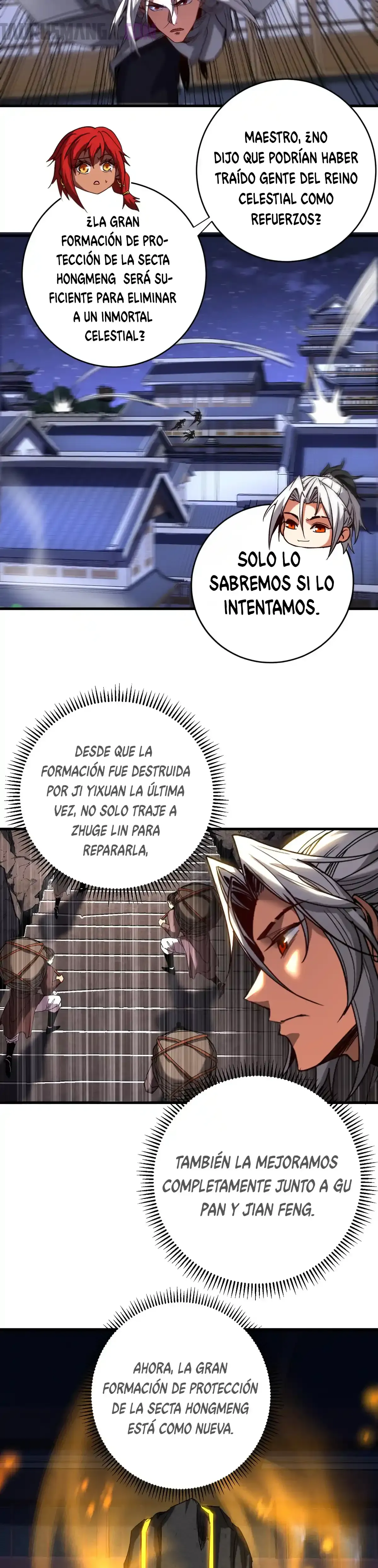 ¡Mientras mis discípulos se matan entrenando, yo me relajo! Capítulo 137 en Línea - página 10