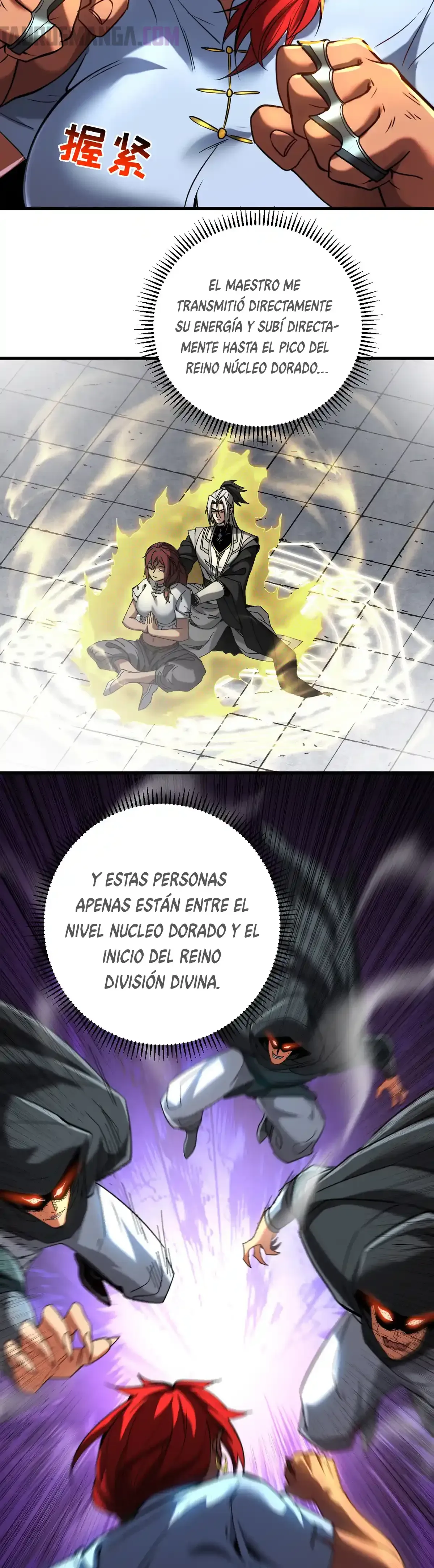 ¡Mientras mis discípulos se matan entrenando, yo me relajo! Capítulo 137 en Línea - página 14