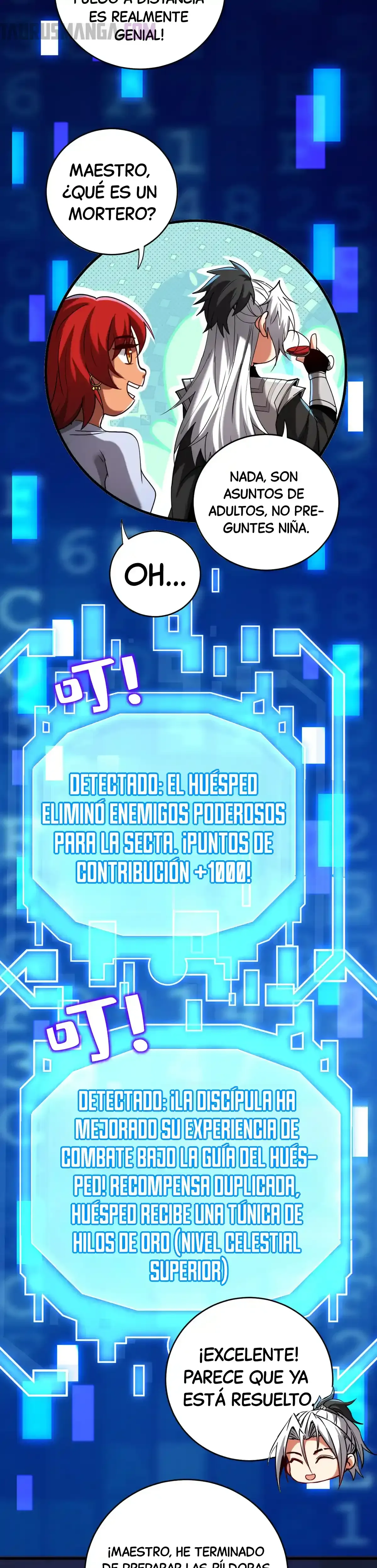 ¡Mientras mis discípulos se matan entrenando, yo me relajo! Capítulo 139 en Línea - página 9