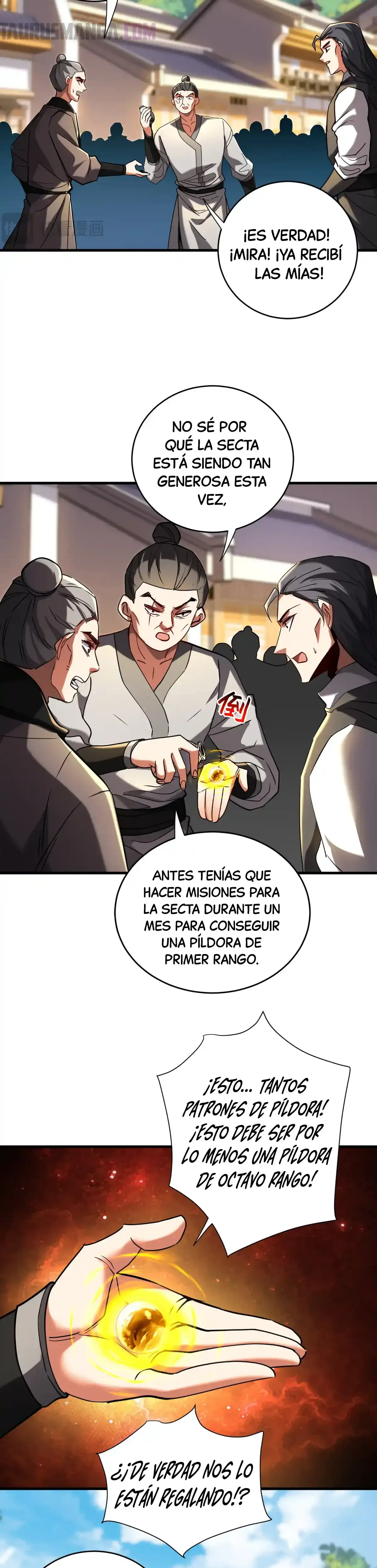 ¡Mientras mis discípulos se matan entrenando, yo me relajo! Capítulo 139 en Línea - página 11