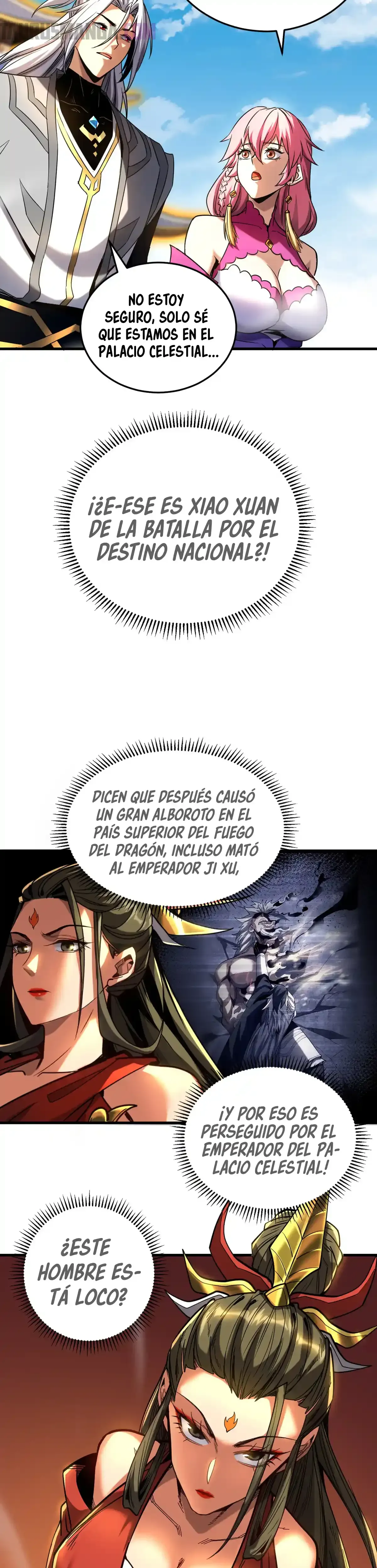 ¡Mientras mis discípulos se matan entrenando, yo me relajo! Capítulo 141 en Línea - página 7