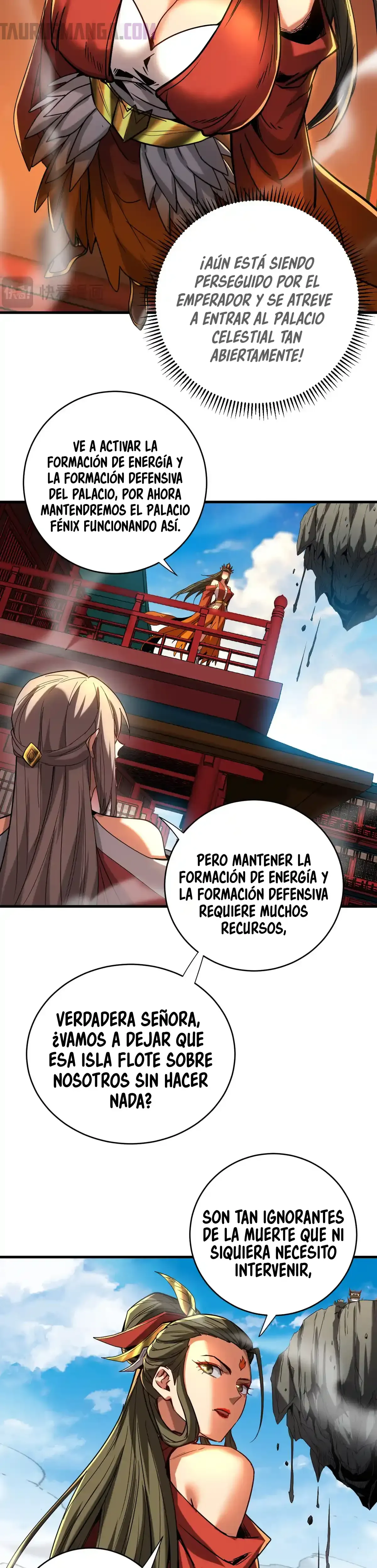 ¡Mientras mis discípulos se matan entrenando, yo me relajo! Capítulo 141 en Línea - página 8