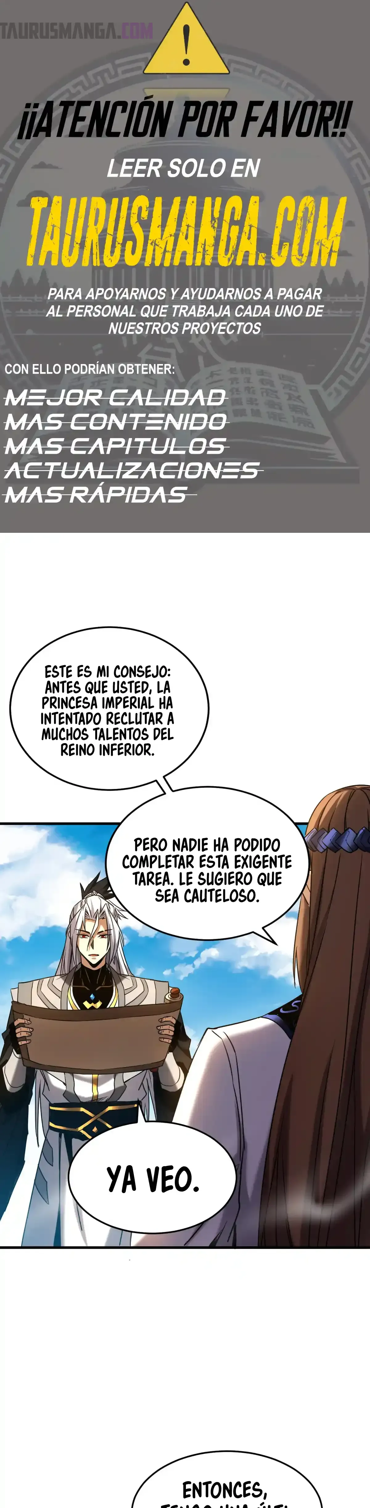 ¡Mientras mis discípulos se matan entrenando, yo me relajo! Capítulo 145 en Línea - página 1