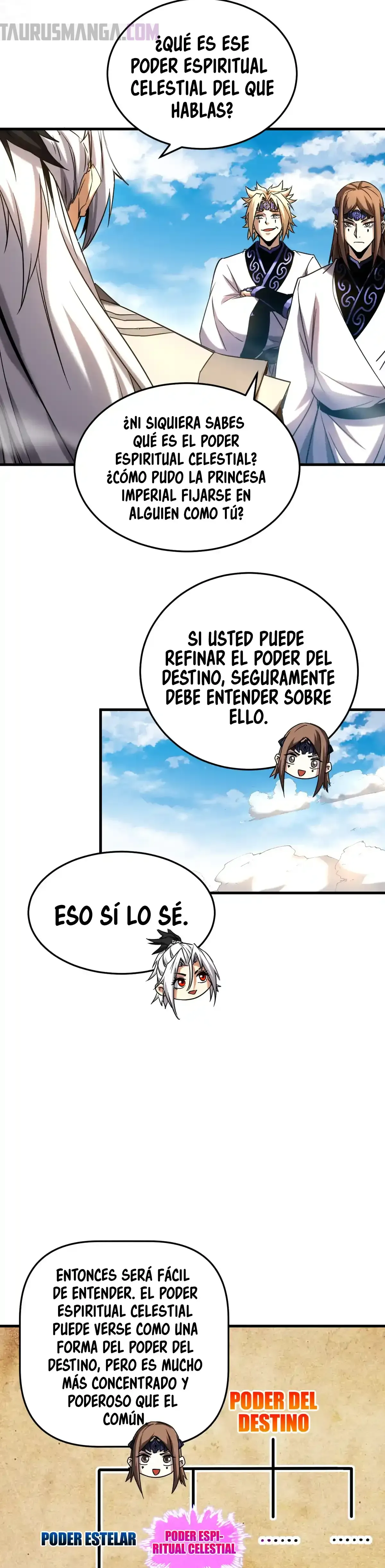 ¡Mientras mis discípulos se matan entrenando, yo me relajo! Capítulo 145 en Línea - página 4