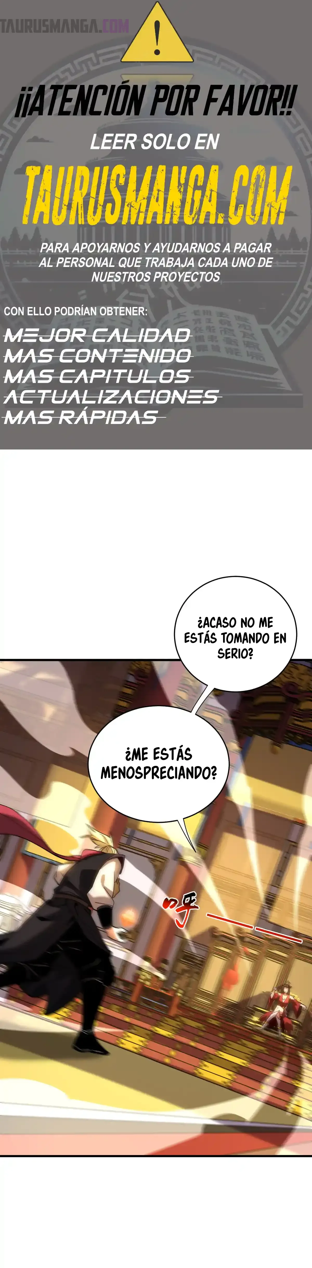 ¡Mientras mis discípulos se matan entrenando, yo me relajo! Capítulo 146 en Línea - página 1