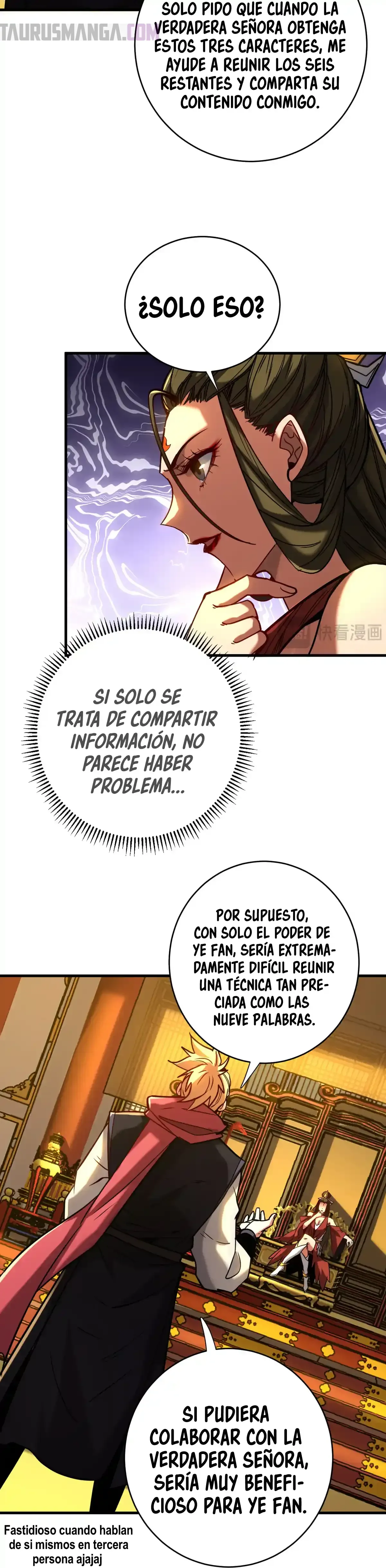 ¡Mientras mis discípulos se matan entrenando, yo me relajo! Capítulo 146 en Línea - página 7