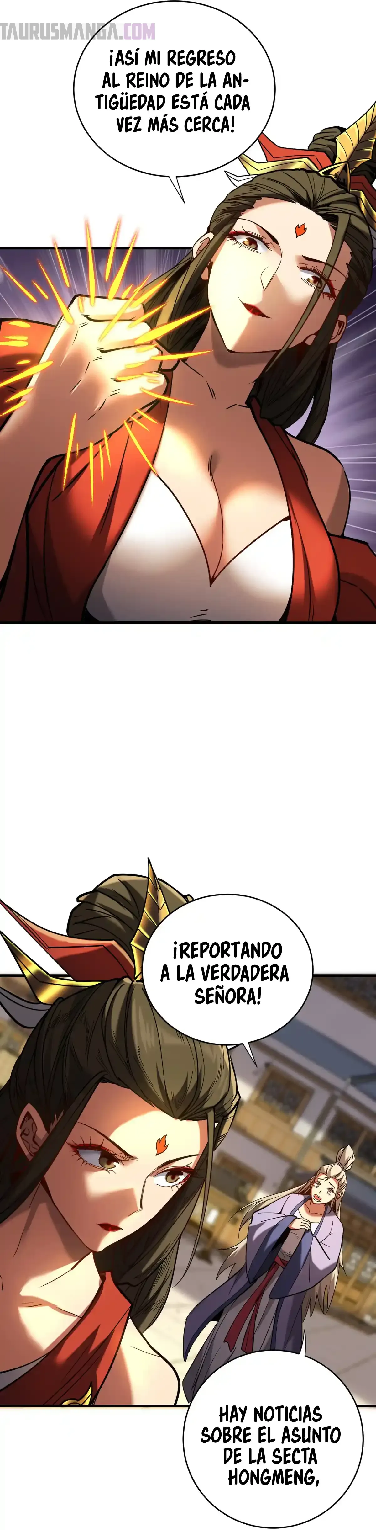 ¡Mientras mis discípulos se matan entrenando, yo me relajo! Capítulo 146 en Línea - página 11