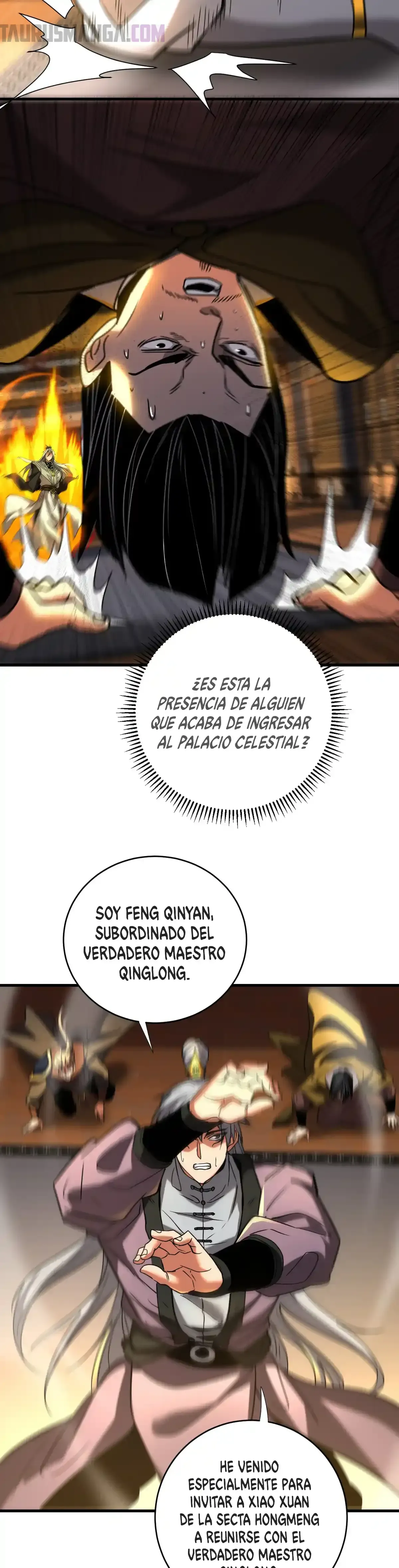 ¡Mientras mis discípulos se matan entrenando, yo me relajo! Capítulo 150 en Línea - página 14