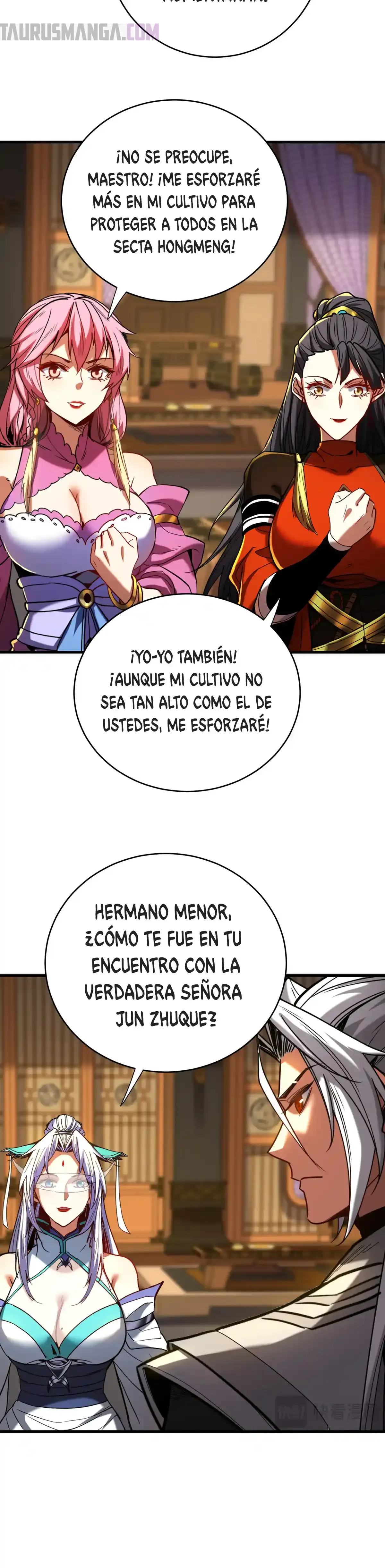 ¡Mientras mis discípulos se matan entrenando, yo me relajo! Capítulo 151 en Línea - página 12
