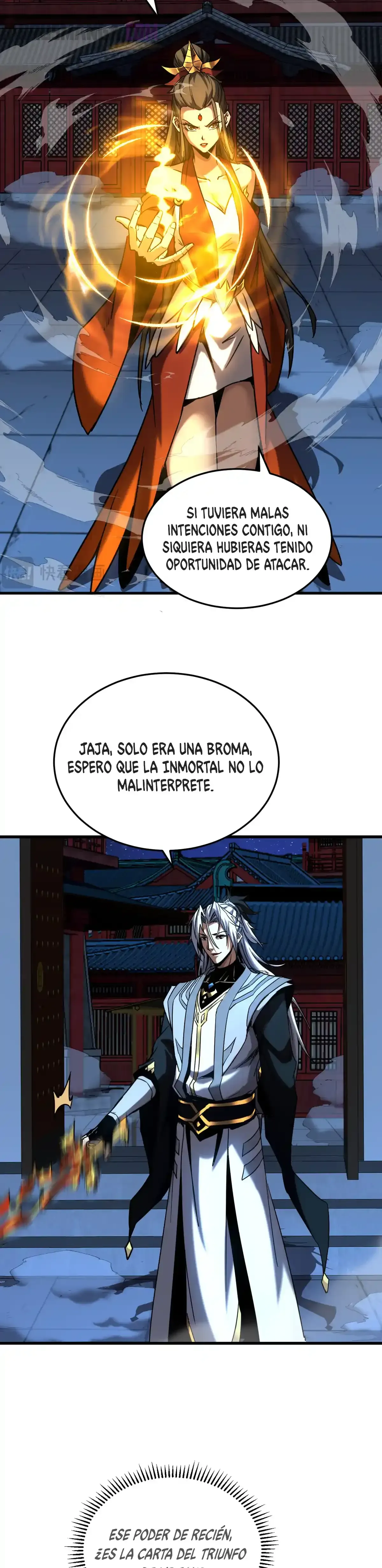 ¡Mientras mis discípulos se matan entrenando, yo me relajo! Capítulo 152 en Línea - página 6