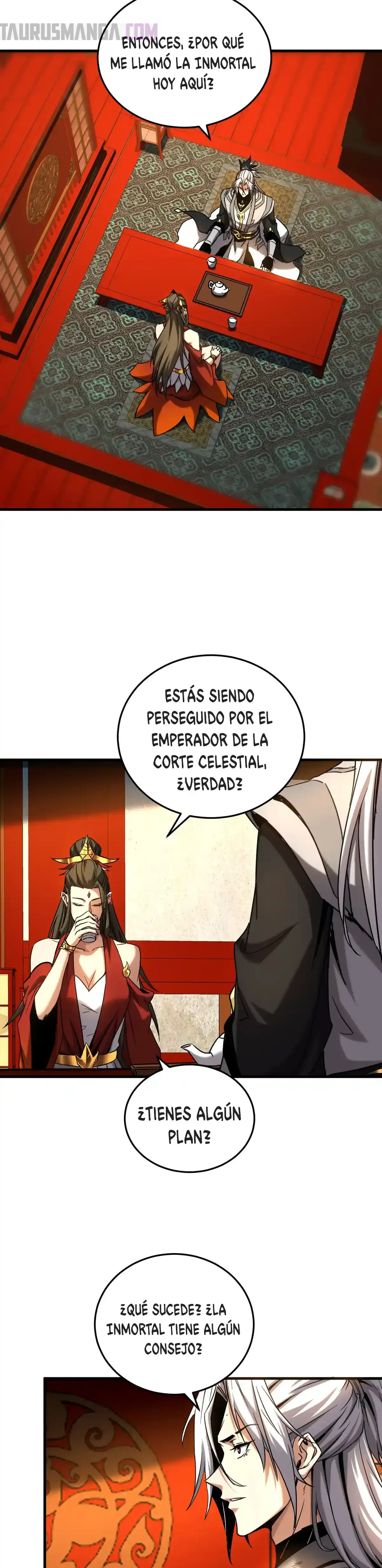 ¡Mientras mis discípulos se matan entrenando, yo me relajo! Capítulo 152 en Línea - página 8
