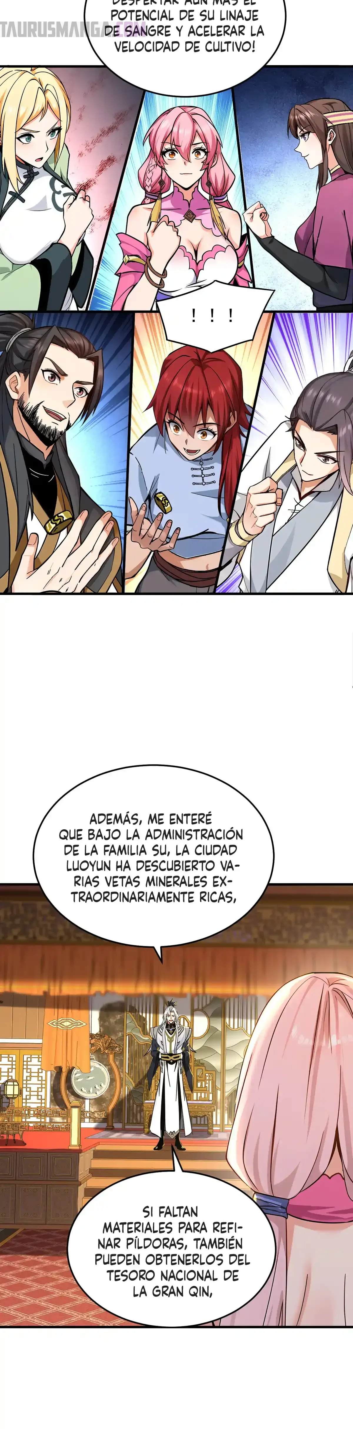 ¡Mientras mis discípulos se matan entrenando, yo me relajo! Capítulo 156 en Línea - página 4