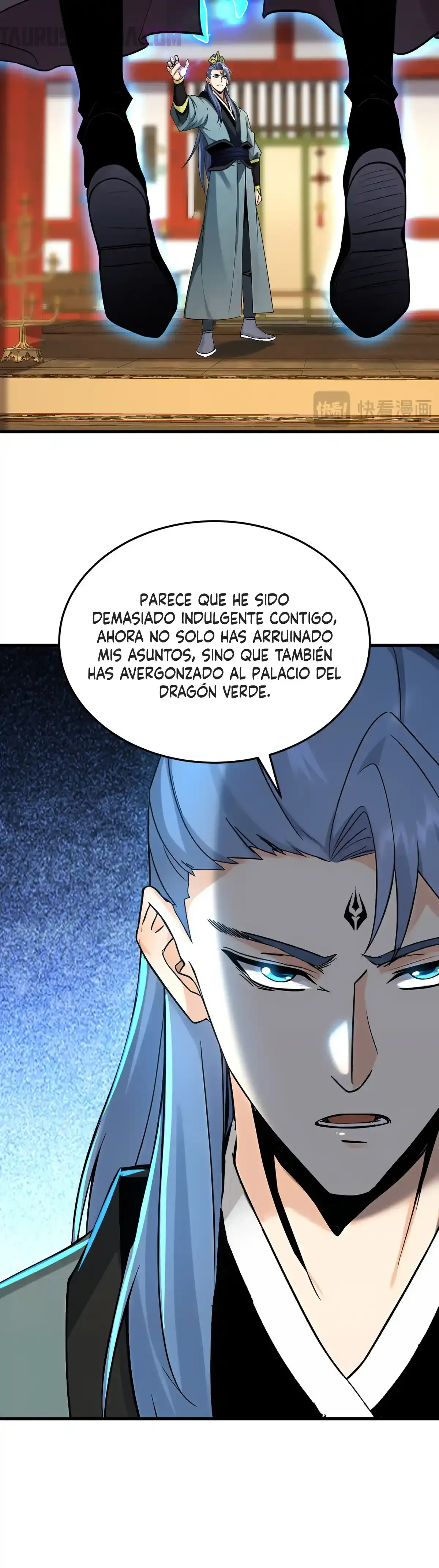 ¡Mientras mis discípulos se matan entrenando, yo me relajo! Capítulo 156 en Línea - página 12