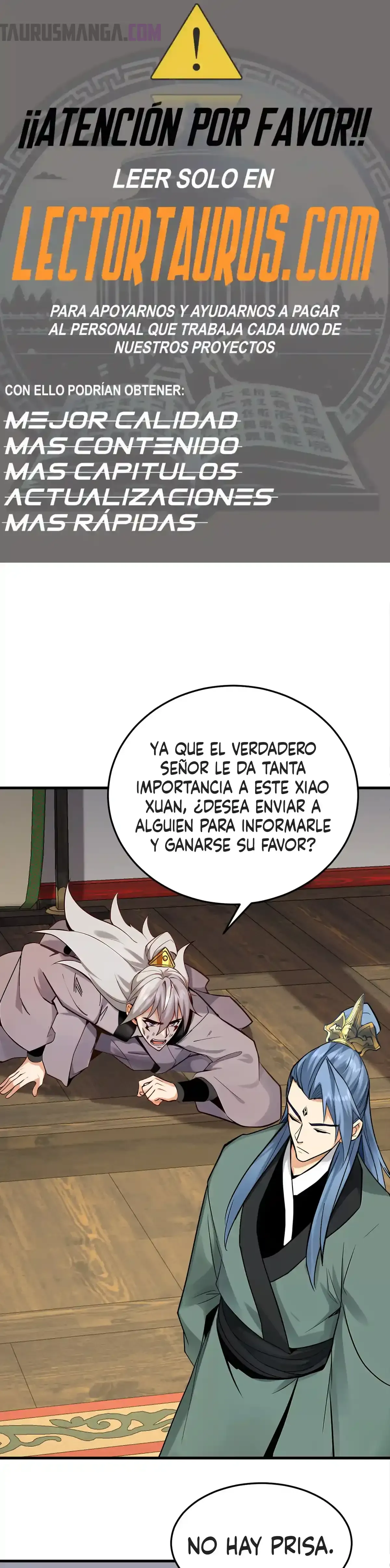 ¡Mientras mis discípulos se matan entrenando, yo me relajo! Capítulo 157 en Línea - página 1