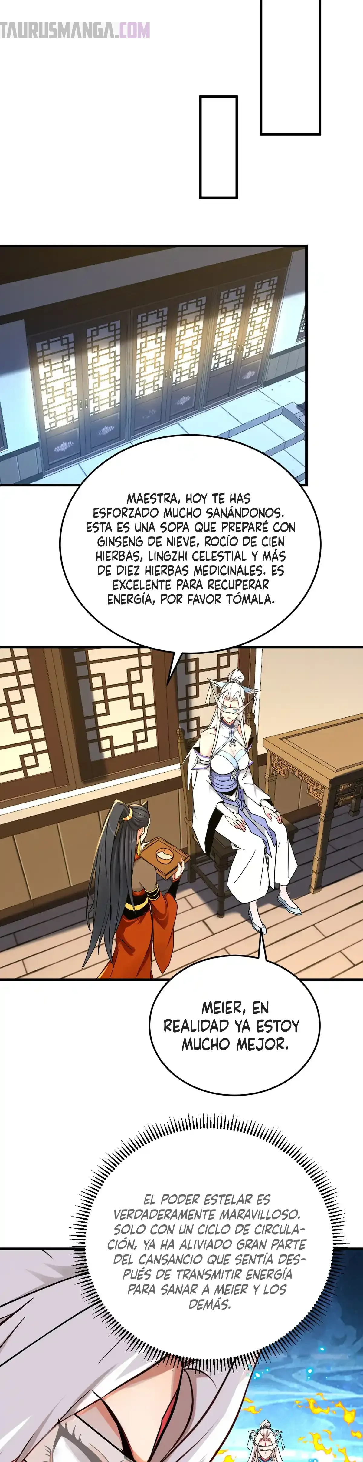 ¡Mientras mis discípulos se matan entrenando, yo me relajo! Capítulo 157 en Línea - página 4