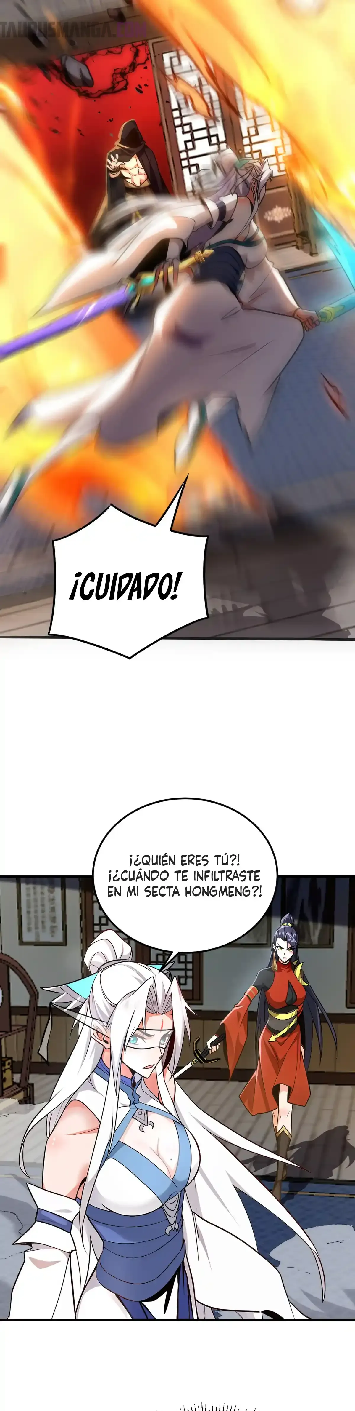 ¡Mientras mis discípulos se matan entrenando, yo me relajo! Capítulo 157 en Línea - página 12