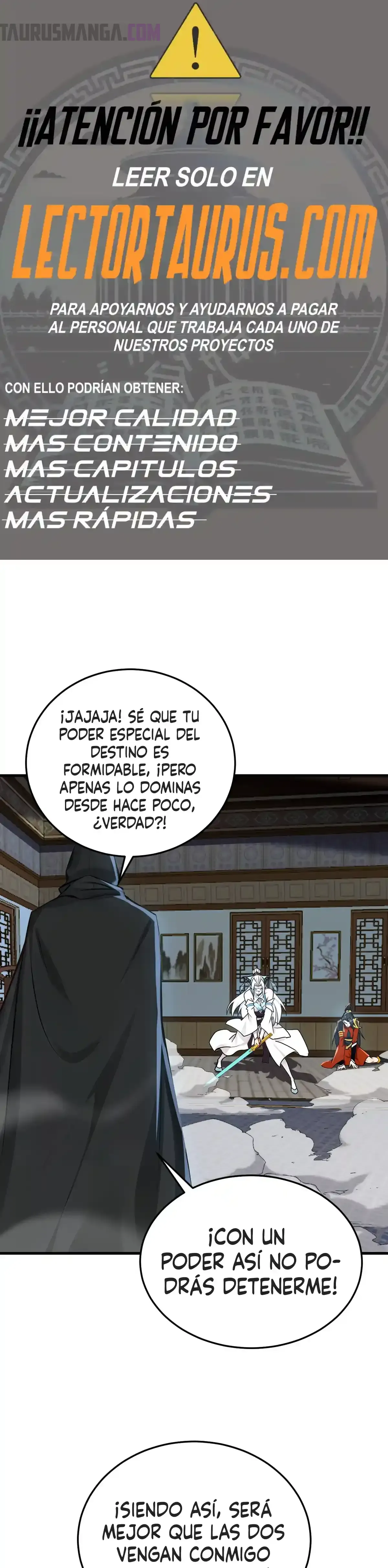 ¡Mientras mis discípulos se matan entrenando, yo me relajo! Capítulo 158 en Línea - página 1