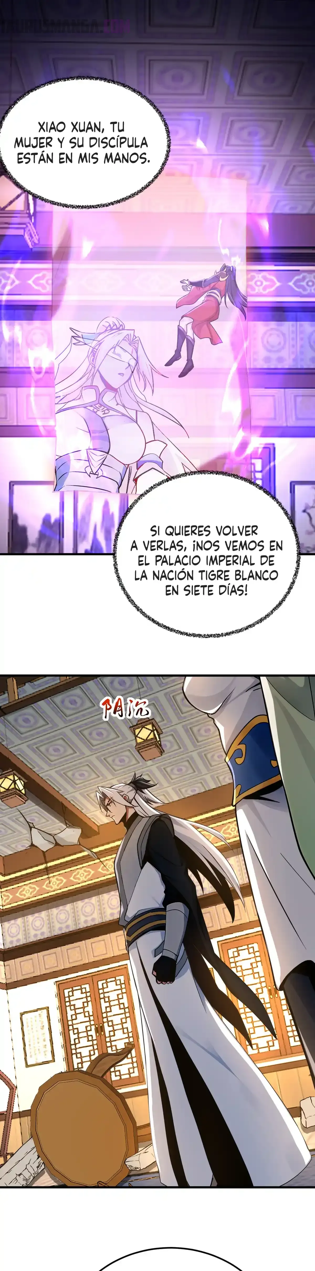 ¡Mientras mis discípulos se matan entrenando, yo me relajo! Capítulo 158 en Línea - página 4