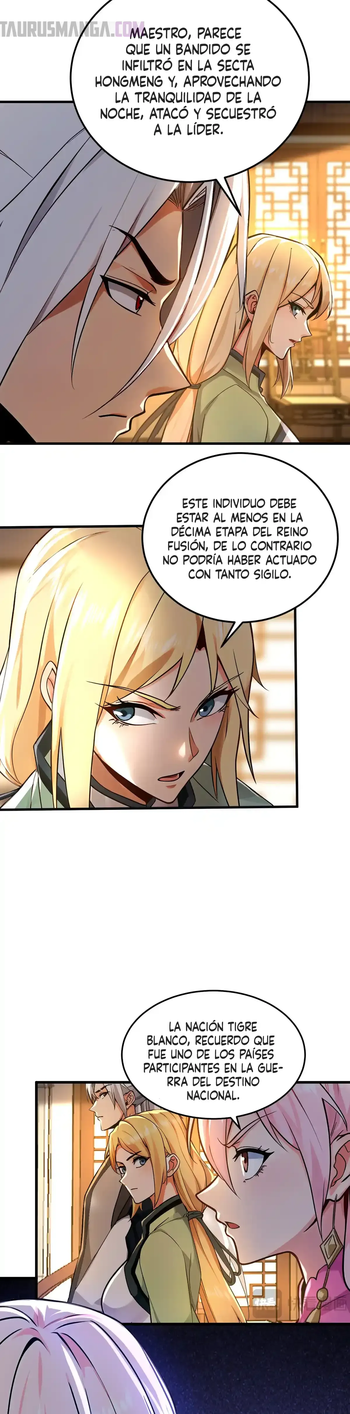 ¡Mientras mis discípulos se matan entrenando, yo me relajo! Capítulo 158 en Línea - página 5