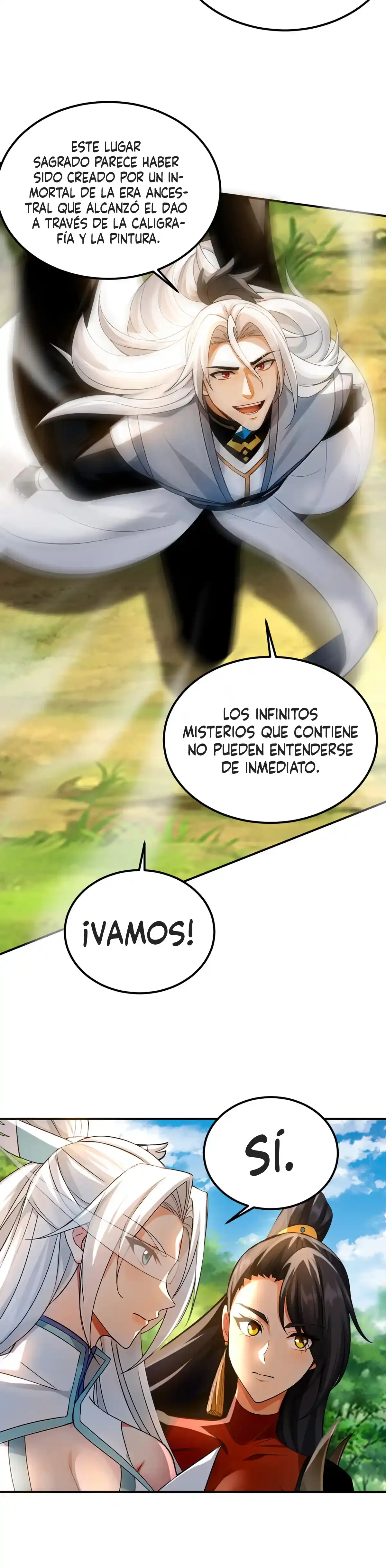 ¡Mientras mis discípulos se matan entrenando, yo me relajo! Capítulo 163 en Línea - página 2