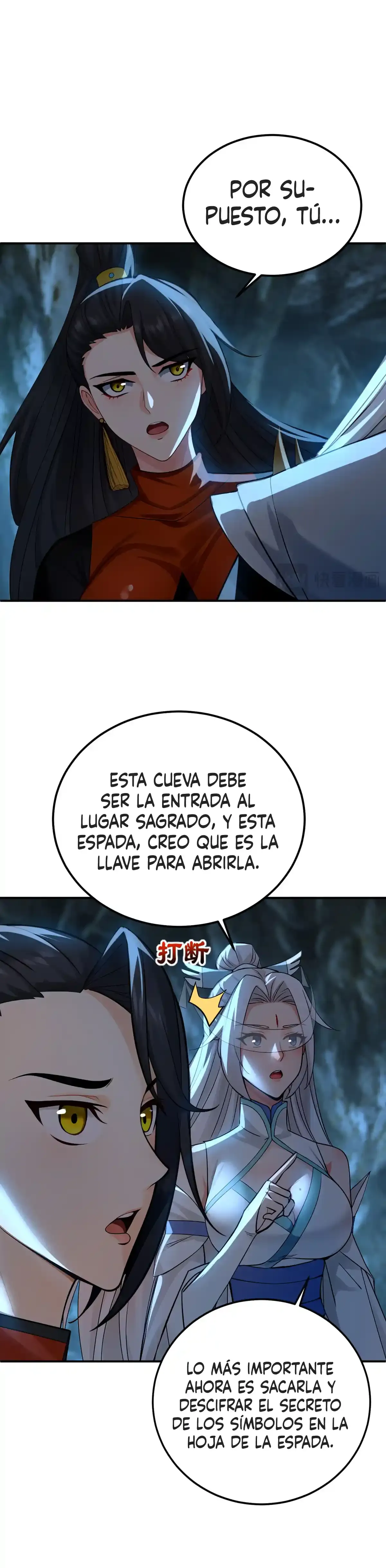 ¡Mientras mis discípulos se matan entrenando, yo me relajo! Capítulo 163 en Línea - página 8