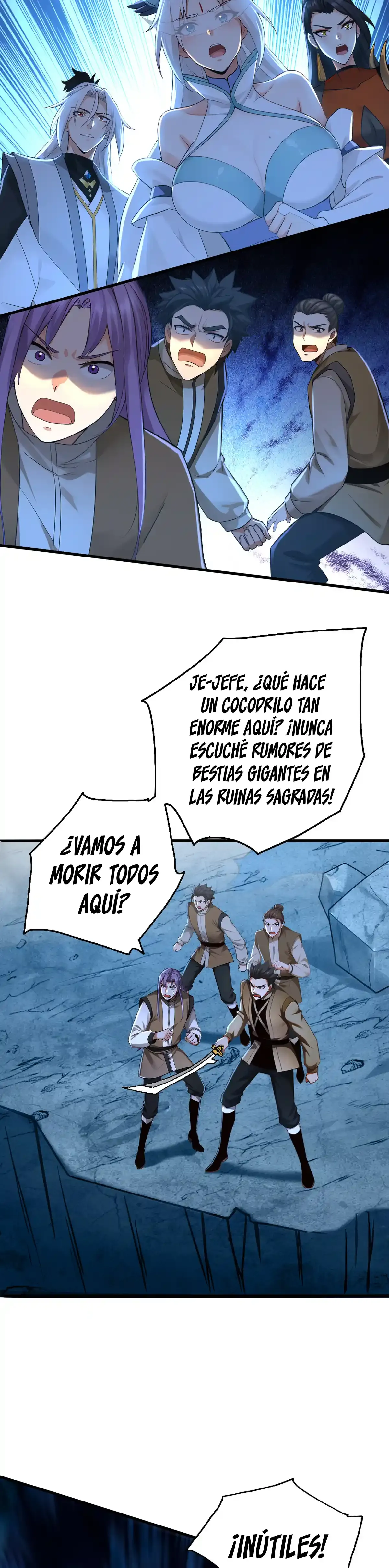 ¡Mientras mis discípulos se matan entrenando, yo me relajo! Capítulo 164 en Línea - página 9