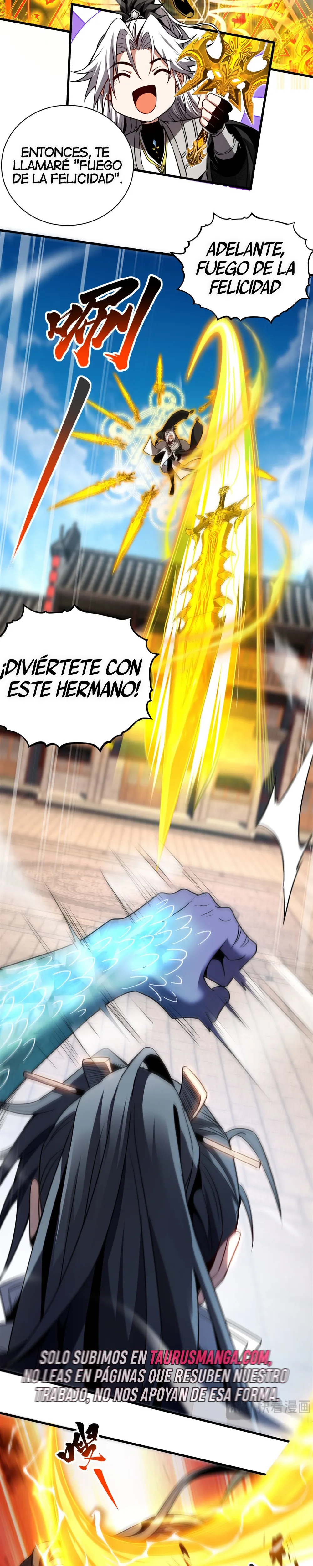 ¡Mientras mis discípulos se matan entrenando, yo me relajo! Capítulo 17 en Línea - página 12