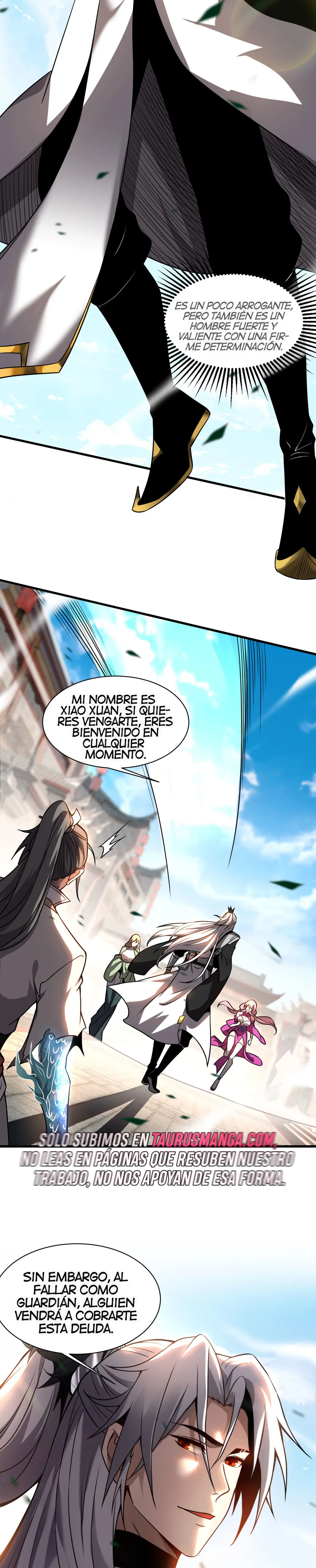 ¡Mientras mis discípulos se matan entrenando, yo me relajo! Capítulo 18 en Línea - página 6