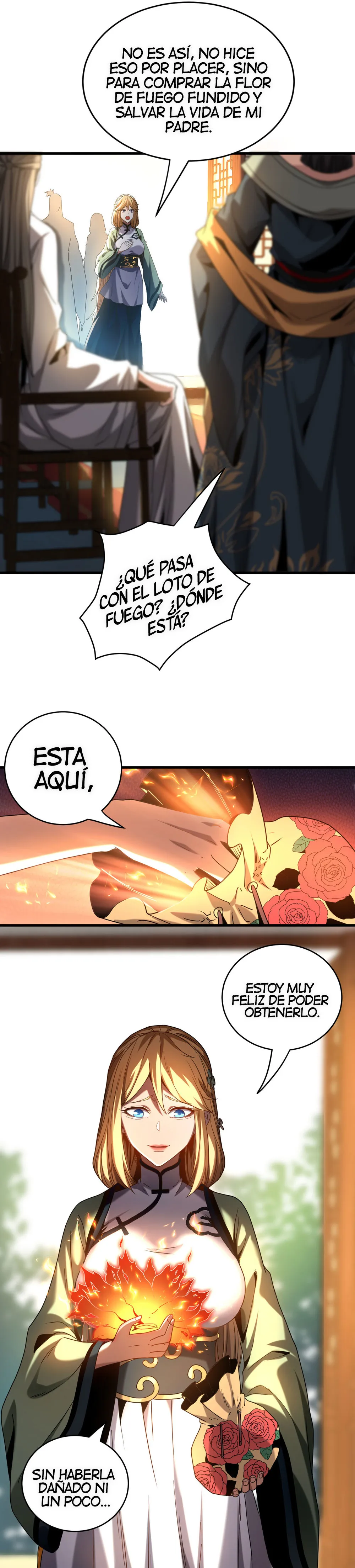 ¡Mientras mis discípulos se matan entrenando, yo me relajo! Capítulo 18 en Línea - página 14