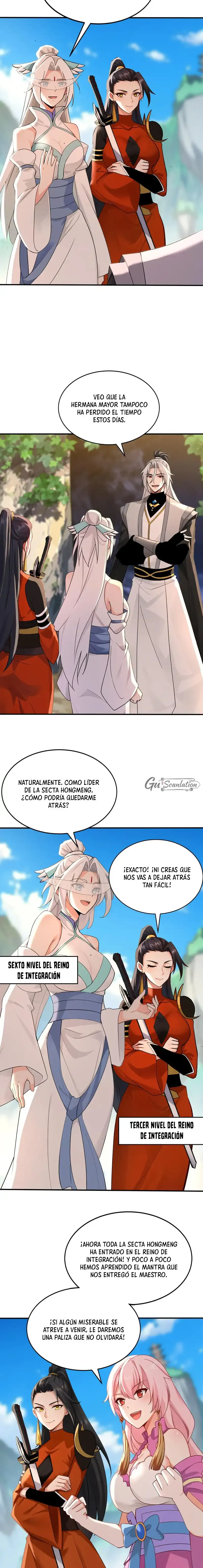 ¡Mientras mis discípulos se matan entrenando, yo me relajo! Capítulo 207 en Línea - página 6