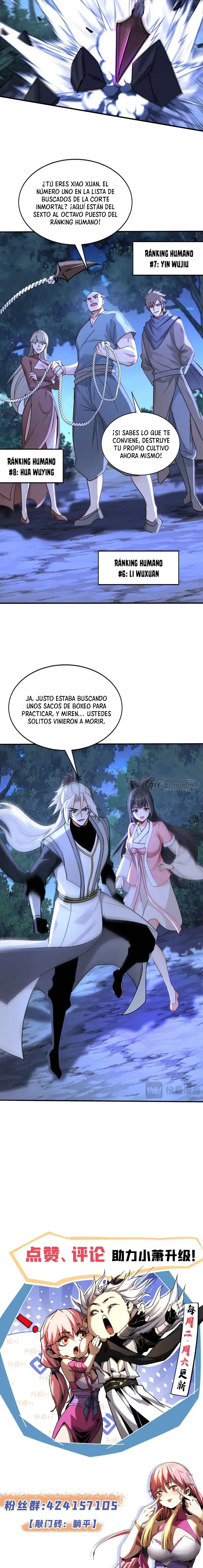 ¡Mientras mis discípulos se matan entrenando, yo me relajo! Capítulo 207 en Línea - página 10