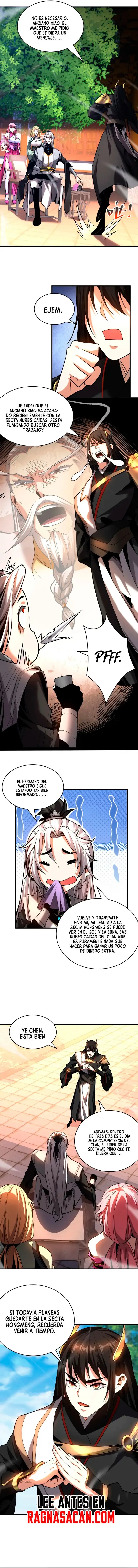 ¡Mientras mis discípulos se matan entrenando, yo me relajo! Capítulo 32 en Línea - página 4