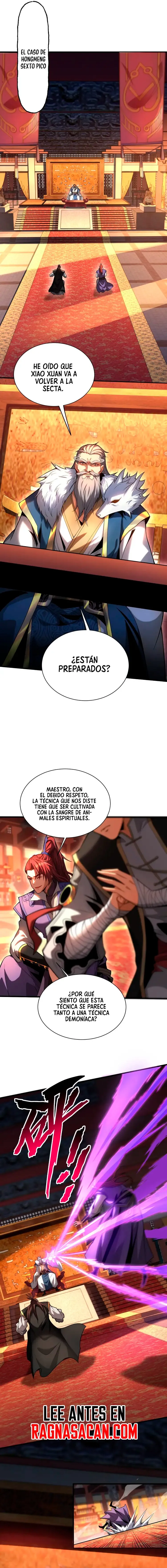 ¡Mientras mis discípulos se matan entrenando, yo me relajo! Capítulo 32 en Línea - página 6