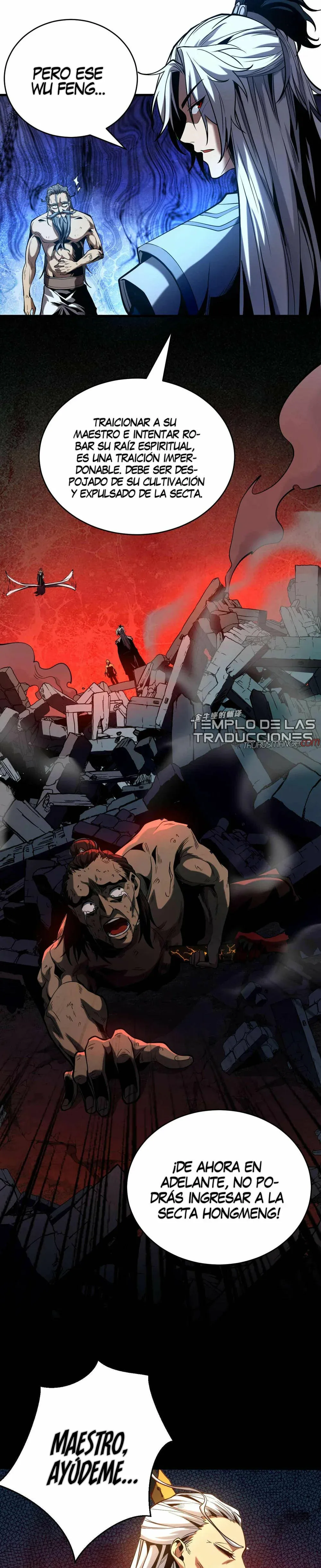 ¡Mientras mis discípulos se matan entrenando, yo me relajo! Capítulo 4 en Línea - página 9